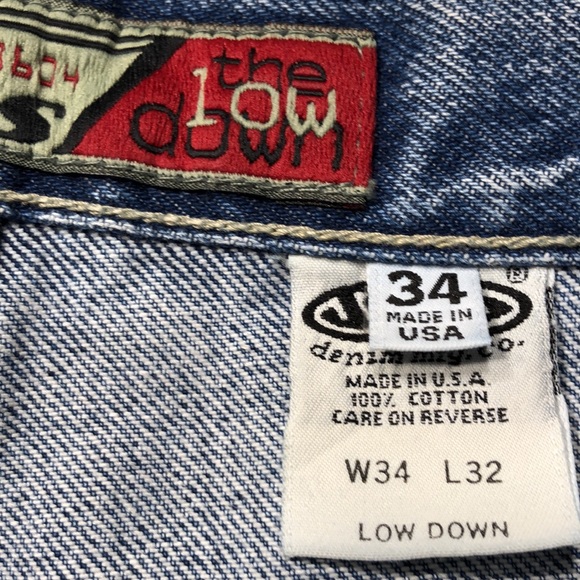 JNCO “Low Down” Size 34/32 Made in USA 🇺🇸 - Picture 3 of 5